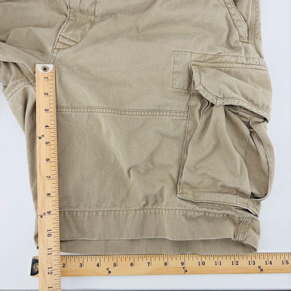 Polo Ralph Lauren Cargo Shorts Mens 40 Tan Khaki Utility 10" Rugged Gorpcore - Picture 5 of 6